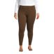 Women's Plus Size Starfish Mid Rise Knit Leggings, Front