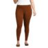Women's Plus Size Starfish Mid Rise Knit Leggings, Front