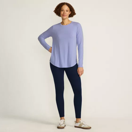 Women's Plus Size Starfish Mid Rise Knit Leggings - primary