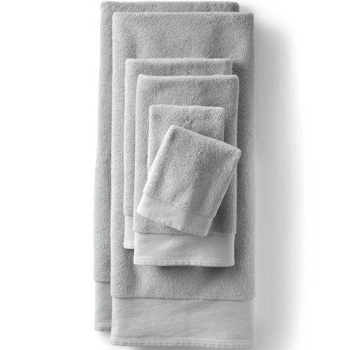 Turkish Cotton Spa 6-Piece Towel Set (Pewter)
