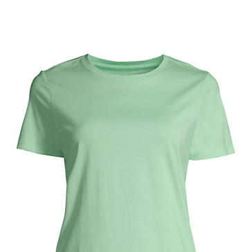 Le T-Shirt Supima à Manches Courtes, Femme Stature Standard image number 5