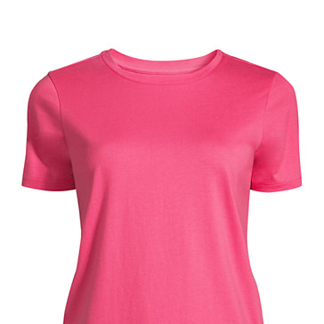 Supima Kurzarm-Shirt mit rundem Ausschnitt für Damen image number 5