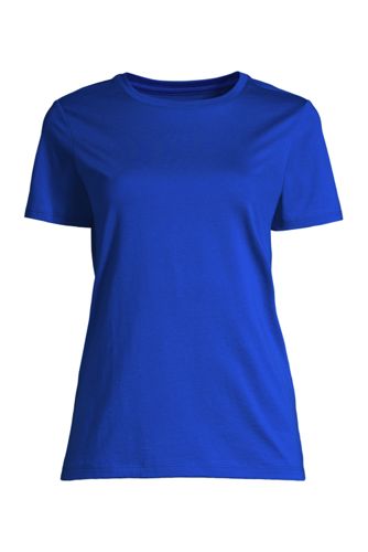 Le T-Shirt Supima à Manches Courtes, Femme Stature Standard image number 2
