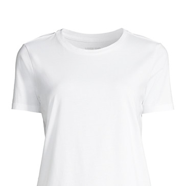Supima Kurzarm-Shirt mit rundem Ausschnitt für Damen image number 7