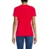 Petite Supima Cotton Crewneck T-Shirt, Back
