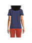Supima Kurzarm-Shirt mit rundem Ausschnitt für Damen image number 1