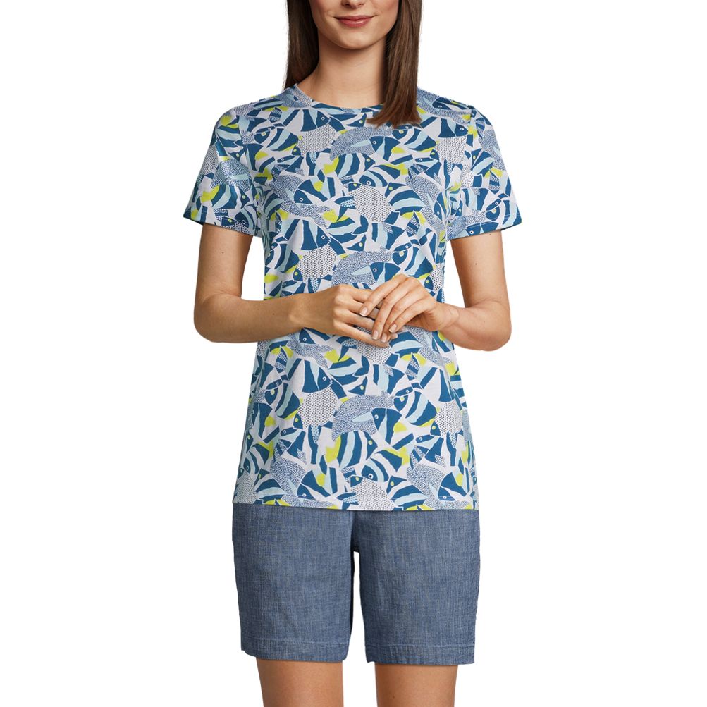 Monogram Flower Tile T-Shirt - Ready-to-Wear