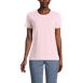 Women's Petite Relaxed Supima Cotton Crew Neck T-Shirt, Front