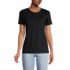 Women's Petite Relaxed Supima Cotton Crew Neck T-Shirt, Front