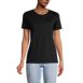 Women's Petite Relaxed Supima Cotton Crew Neck T-Shirt, Front