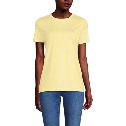 Women's Relaxed Supima Cotton Crew Neck T-Shirt - image 2