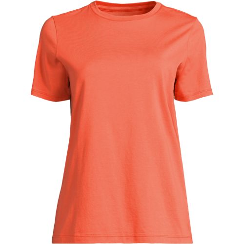 Women's Relaxed Supima Cotton Crew Neck T-Shirt, Front