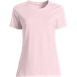 Women's Petite Relaxed Supima Cotton Crew Neck T-Shirt, Front