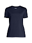 Le T-Shirt Supima à Manches Courtes, Femme Stature Standard image number 4