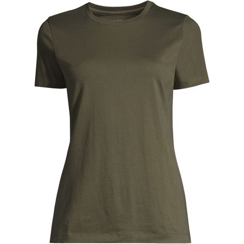 Women's Relaxed Supima Cotton Short Sleeve Crewneck T-Shirt