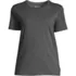 Petite Supima Cotton Crewneck T-Shirt, Front