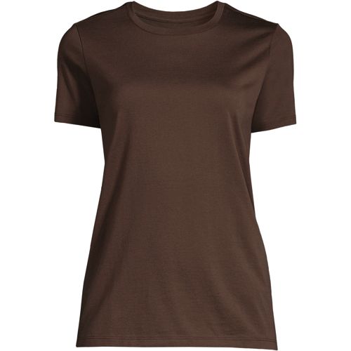 Women's Relaxed Supima Cotton Short Sleeve Crewneck T-Shirt