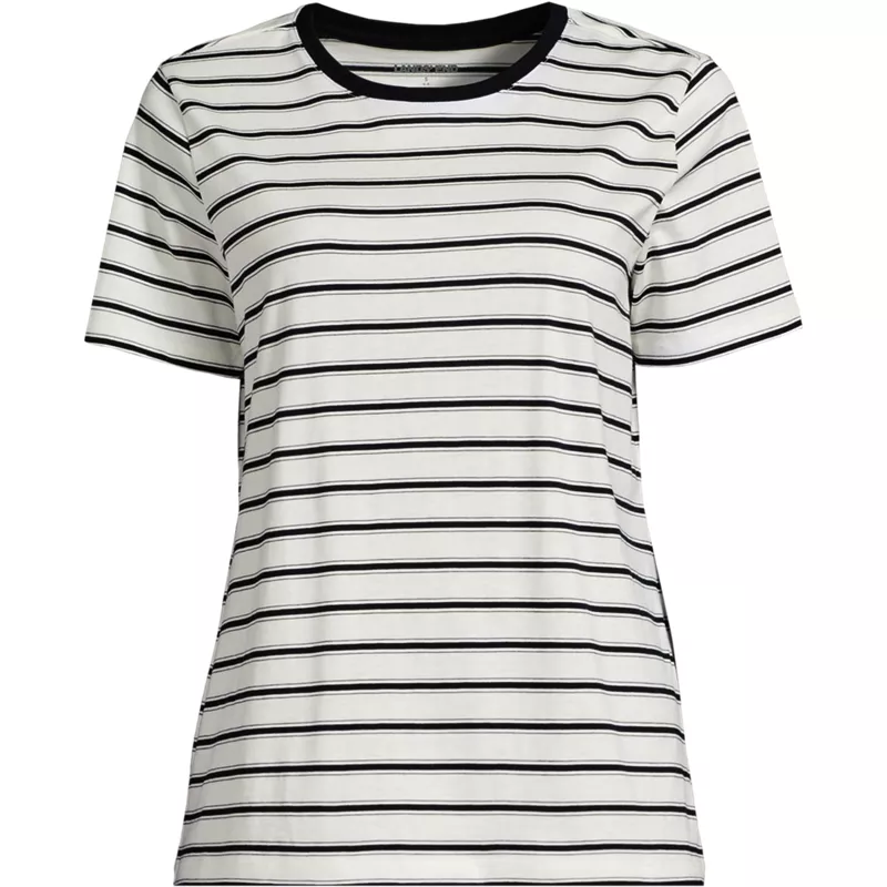 Supima Cotton Crew Neck T-Shirt, Front