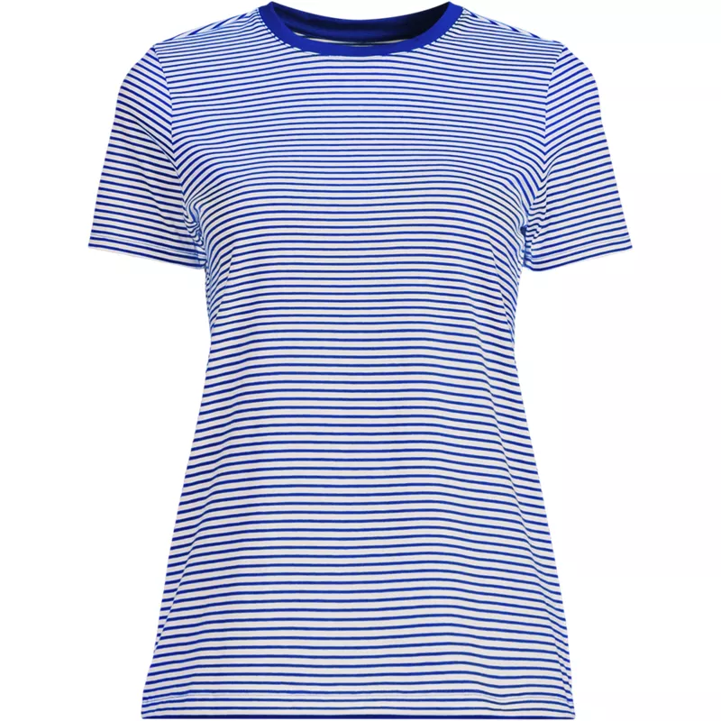 Supima Cotton Crew Neck T-Shirt, Front
