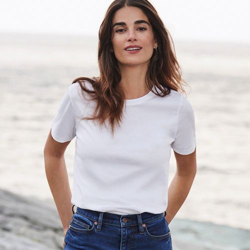 White tee hotsell shirt for women