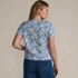 Women's Petite Relaxed Supima Cotton Crew Neck T-Shirt, Back