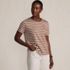 Women's Relaxed Supima Cotton Crew Neck T-Shirt, Front