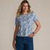 Women's Petite Relaxed Supima Cotton Crew Neck T-Shirt, Front