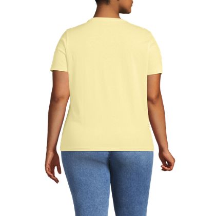 Women's Plus Size Relaxed Supima Cotton Crew Neck T-Shirt - image 2