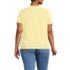 Women's Plus Size Relaxed Supima Cotton Crew Neck T-Shirt, Back