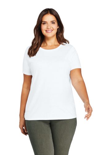 plus size tee shirts cotton