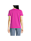 Le T-Shirt Coton Supima Col en V Manches Courtes, Femme Stature Standard image number 1