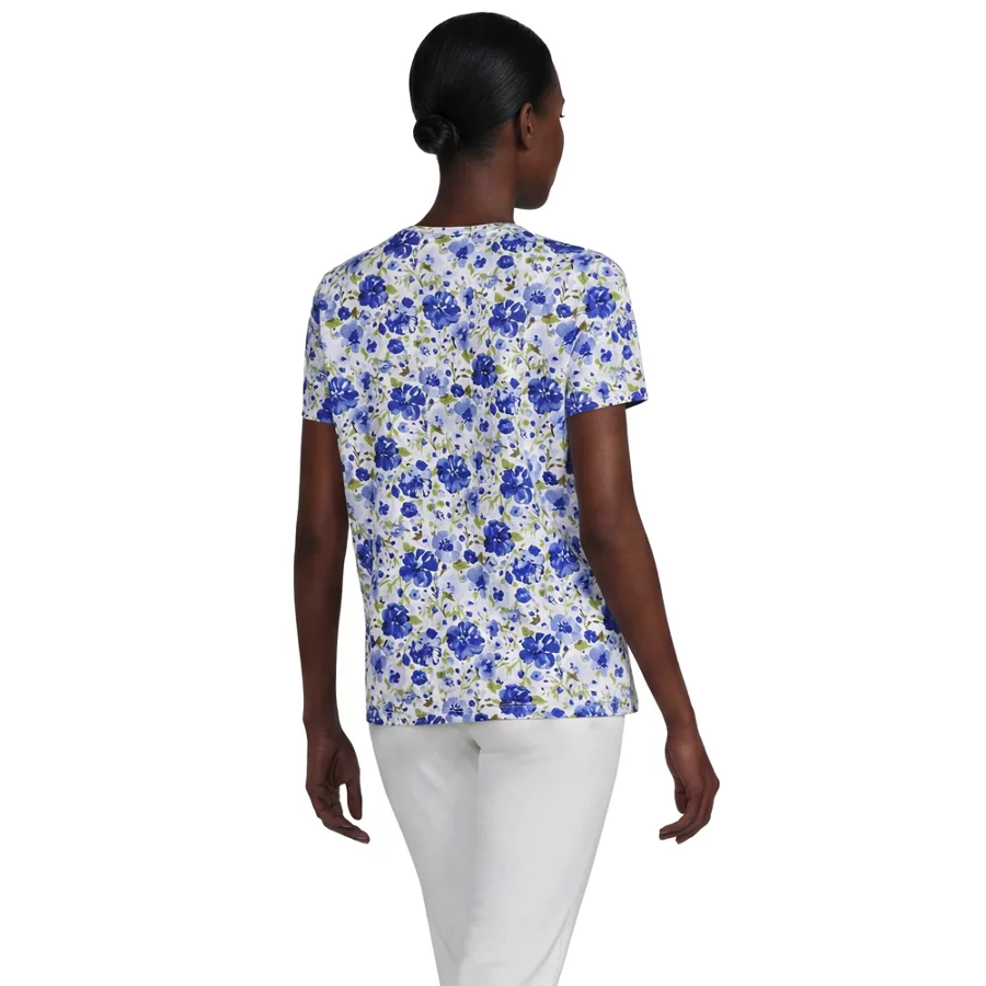 Women's Relaxed Supima Cotton T Shirt view 1