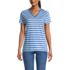 Women's Relaxed Supima Cotton V-Neck T-Shirt, Front