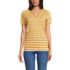 Women's Petite Relaxed Supima Cotton V-Neck T-Shirt, Front