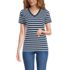 Women's Relaxed Supima Cotton V-Neck T-Shirt, Front