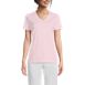 Women's Relaxed Supima Cotton V-Neck T-Shirt, Front