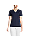 Supima Kurzarm-Shirt mit V-Ausschnitt für Damen image number 0