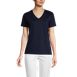 Women's Relaxed Supima Cotton V-Neck T-Shirt, Front