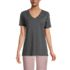 Women's Relaxed Supima Cotton V-Neck T-Shirt, Front