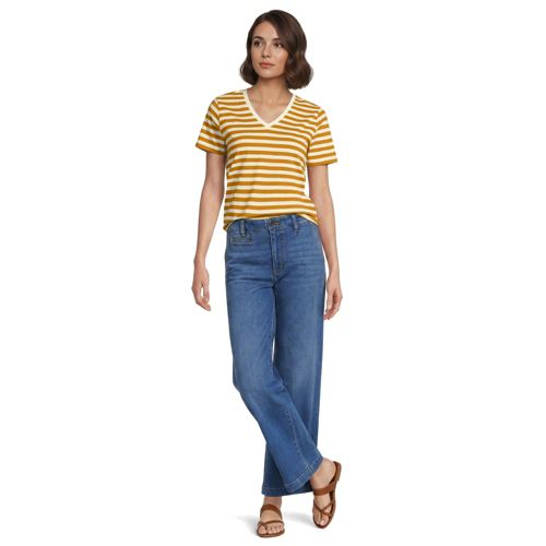 Vintage Amber Even Stripe