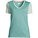 Women's Relaxed Supima Cotton Short Sleeve V-Neck T-Shirt, Front