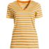 Women's Plus Size Relaxed Supima Cotton V-Neck T-Shirt, Front