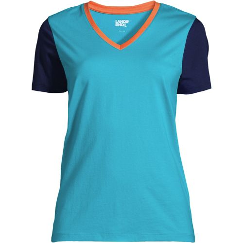 Women's Relaxed Supima Cotton T-Shirt | Lands' End