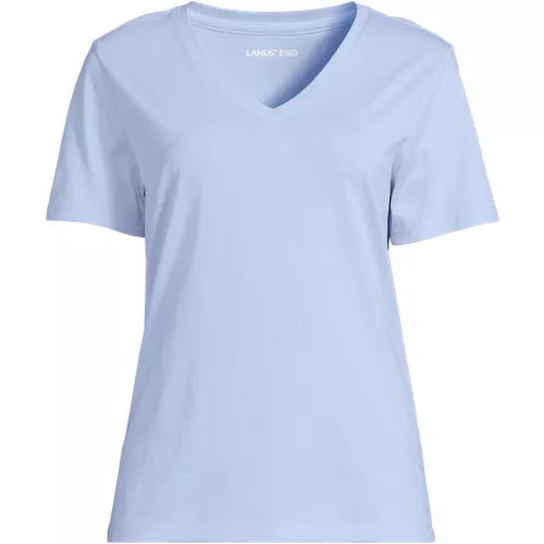 Supima Cotton V-neck T-Shirt, Front