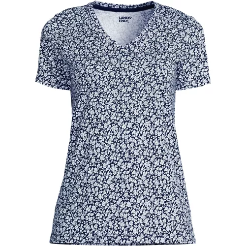 Supima Cotton V-Neck T-Shirt, Front