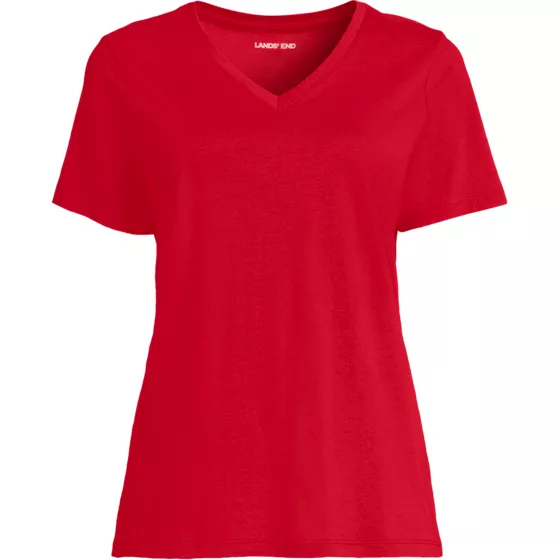 Supima Cotton V-Neck T-Shirt - primary