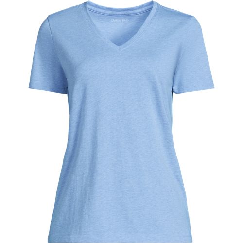 Image of Women's Relaxed Supima Cotton V-Neck T-Shirt