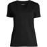 Petite Supima Cotton V-Neck T-Shirt, Front
