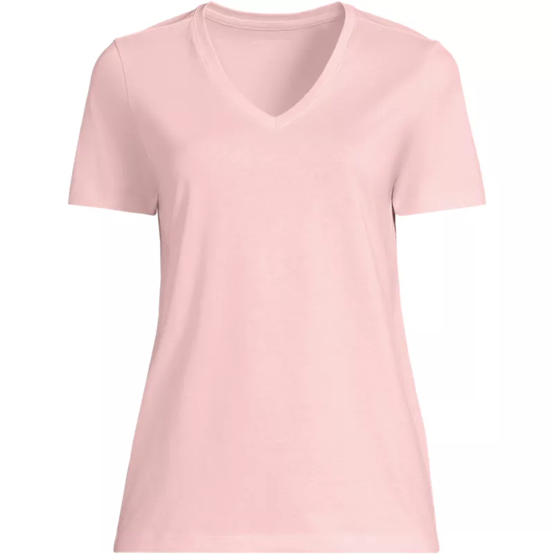 Supima Cotton V-neck T-Shirt, Front