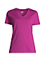 Le T-Shirt Coton Supima Col en V Manches Courtes, Femme Stature Standard image number 4